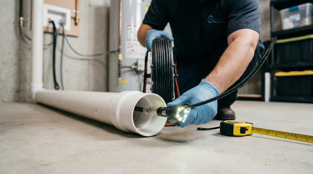 Sewer camera inspection service